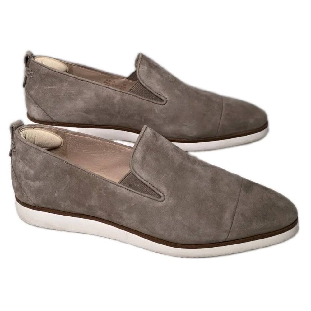 Cole Haan Women's Size 9 Grand Ambition Galena Loafers W34378 Taupe Suede